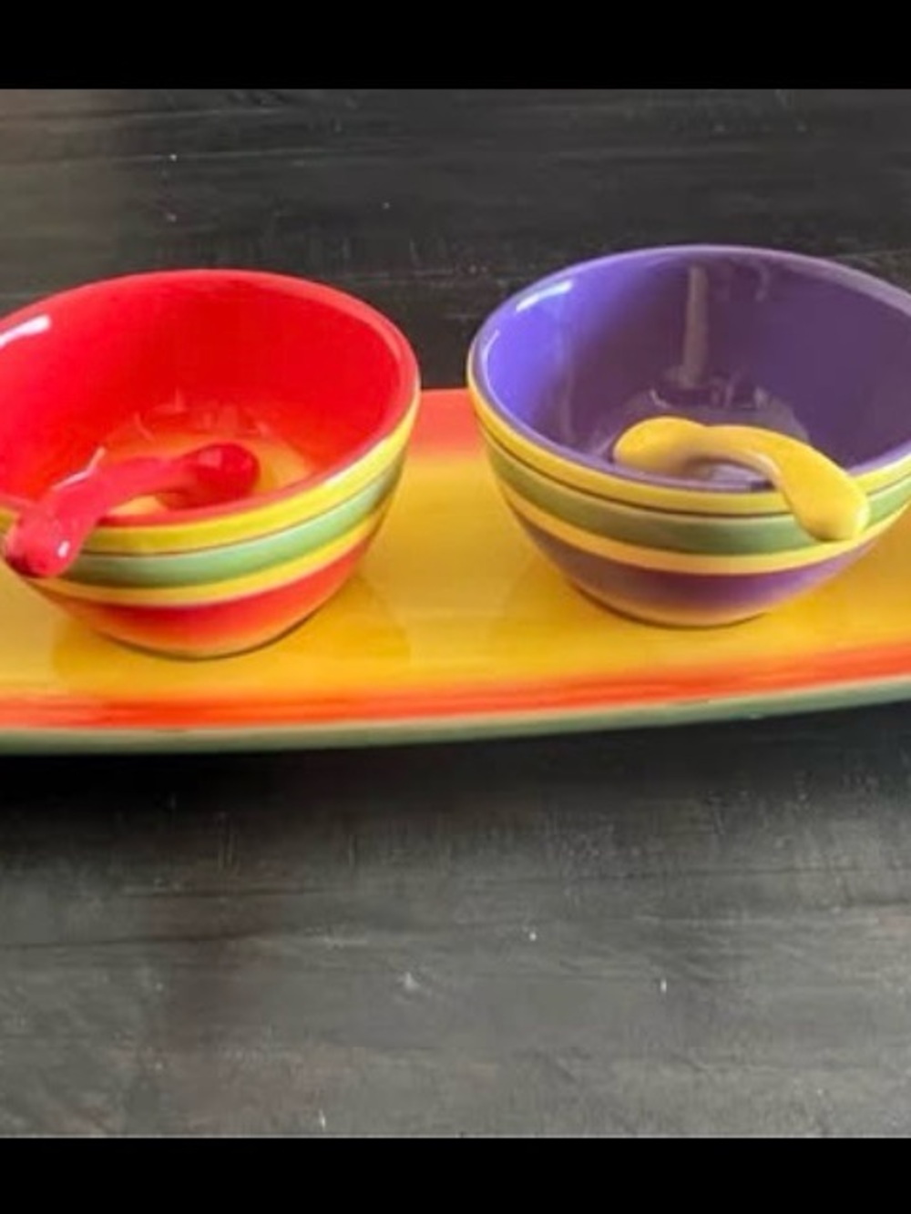 The Laurie Gates Sombrero 10-piece Ceramic Serve-ware Set - Picture 5 of 10